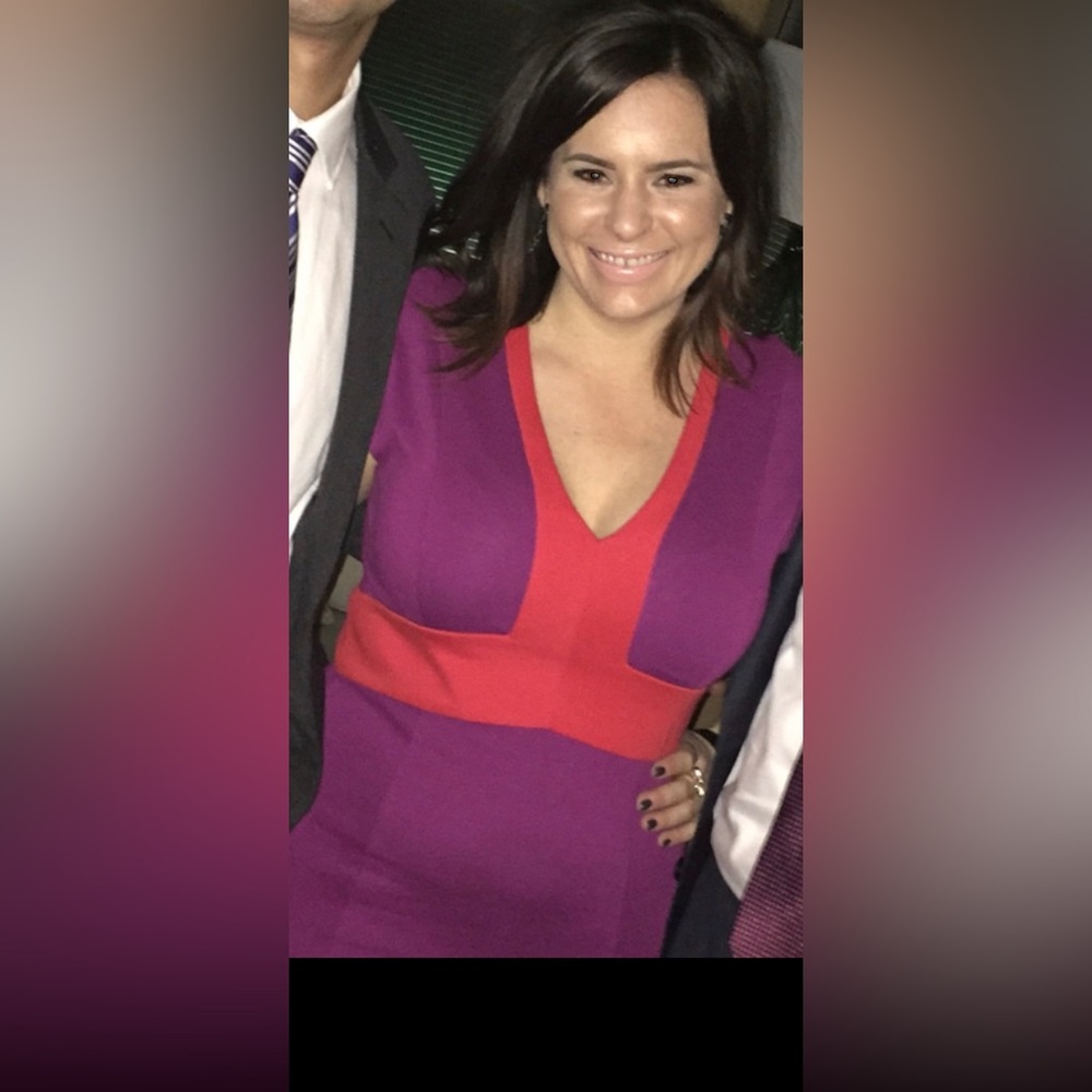 Narcisco Rodriguez- bold and bright dress